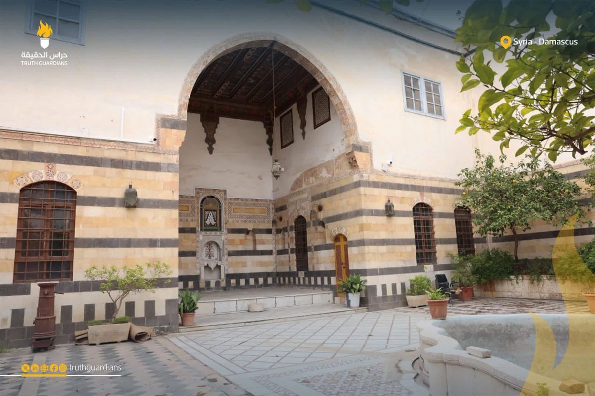 TruthGuardianSY's tweet photo. Truth Guardians implemented a comprehensive intervention package at the Damascus Heritage House, including:
● A solar energy system
● A surveillance system
● Rehabilitation of the monitoring room to ensure the safety of equipment and security staff
#TruthGuardians https://t.co/VPZJnZfvms