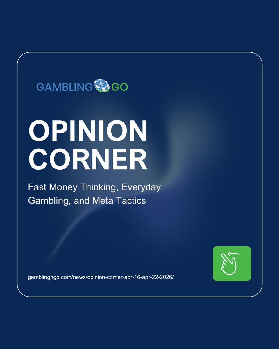 gamblingngo's tweet image. This week’s Opinion Corner dives into some real uncomfortable truths!

👉 Full breakdown is up on Gambling ‘N Go if you want the deeper read.
#iGaming #OpinionCorner #GamblingAwareness  #MoneyMindset #DigitalCulture #RiskVsReward #GamblingInsights #IndustryNews #MindsetShift