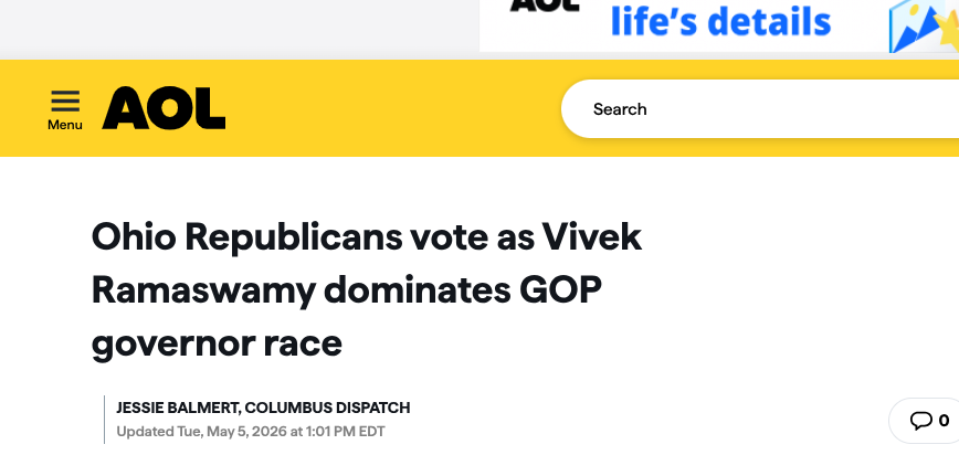 NWO4LYFE666CCP's tweet image. If you haven't made it to the #polls yet in #oHIo, no need to go. Mr. #DataCenters himself #VIVEK gonna #MoGa -