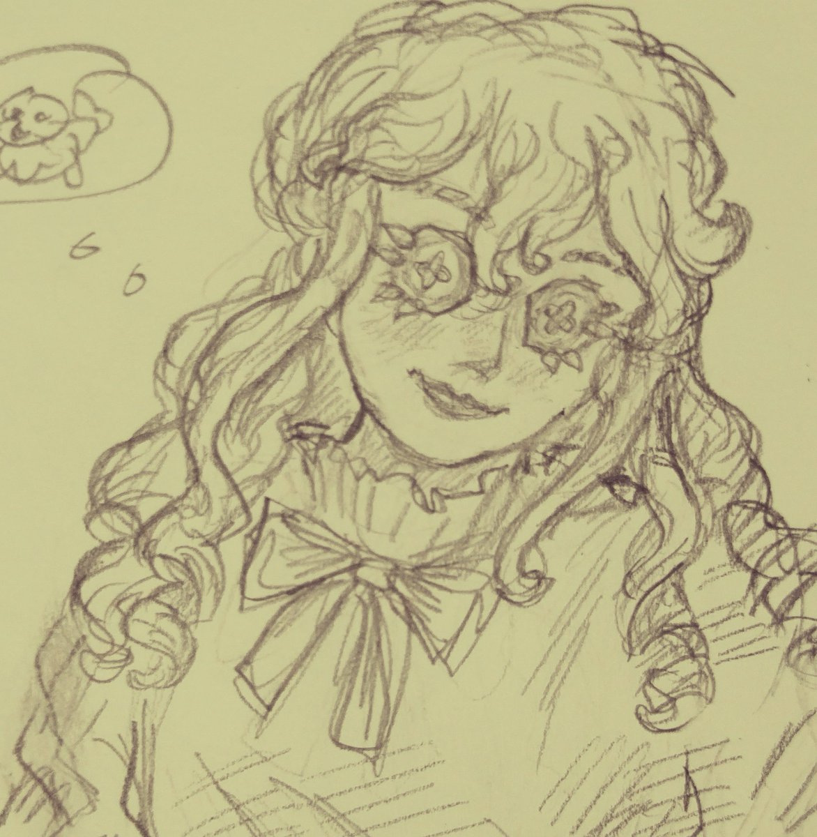 Lazy gala doodle before going to sleep 💤 
Some notes below if ur interested