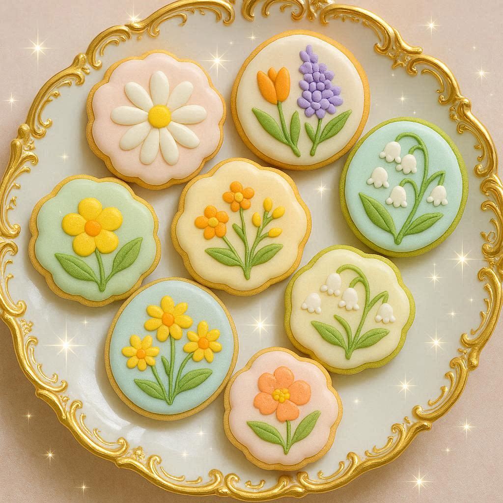 cosmos202509's tweet photo. 春の花々のアイシングクッキー🩷
💐#AIflower🍭#SugarCookies
🍬#AIsugar🍪#AIcookie🌸#spring https://t.co/DkK9RLSqJo