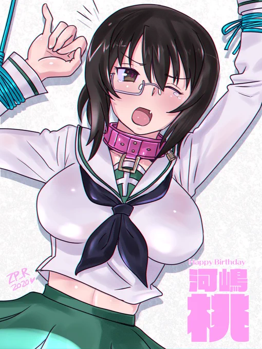 桃ちゃん誕生日に遅れていたぞ。