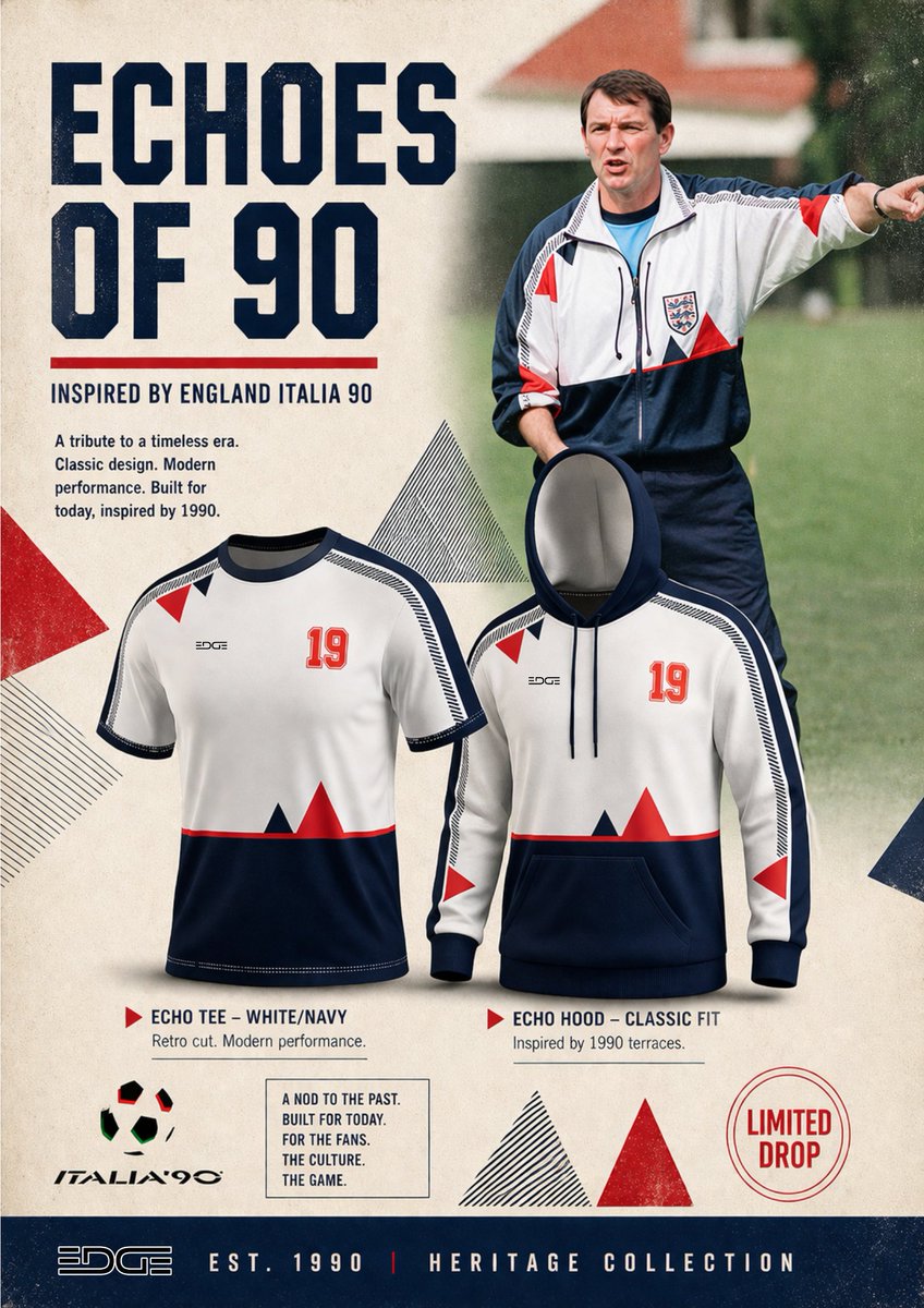 Redbrickretro's tweet photo. Echoes of '90 Collection 😍 🇮🇹 
Italia 90 Inspired

https://t.co/USZQDpXM4m

https://t.co/eLvmjN6Jdg https://t.co/oAhC5RH9SS
