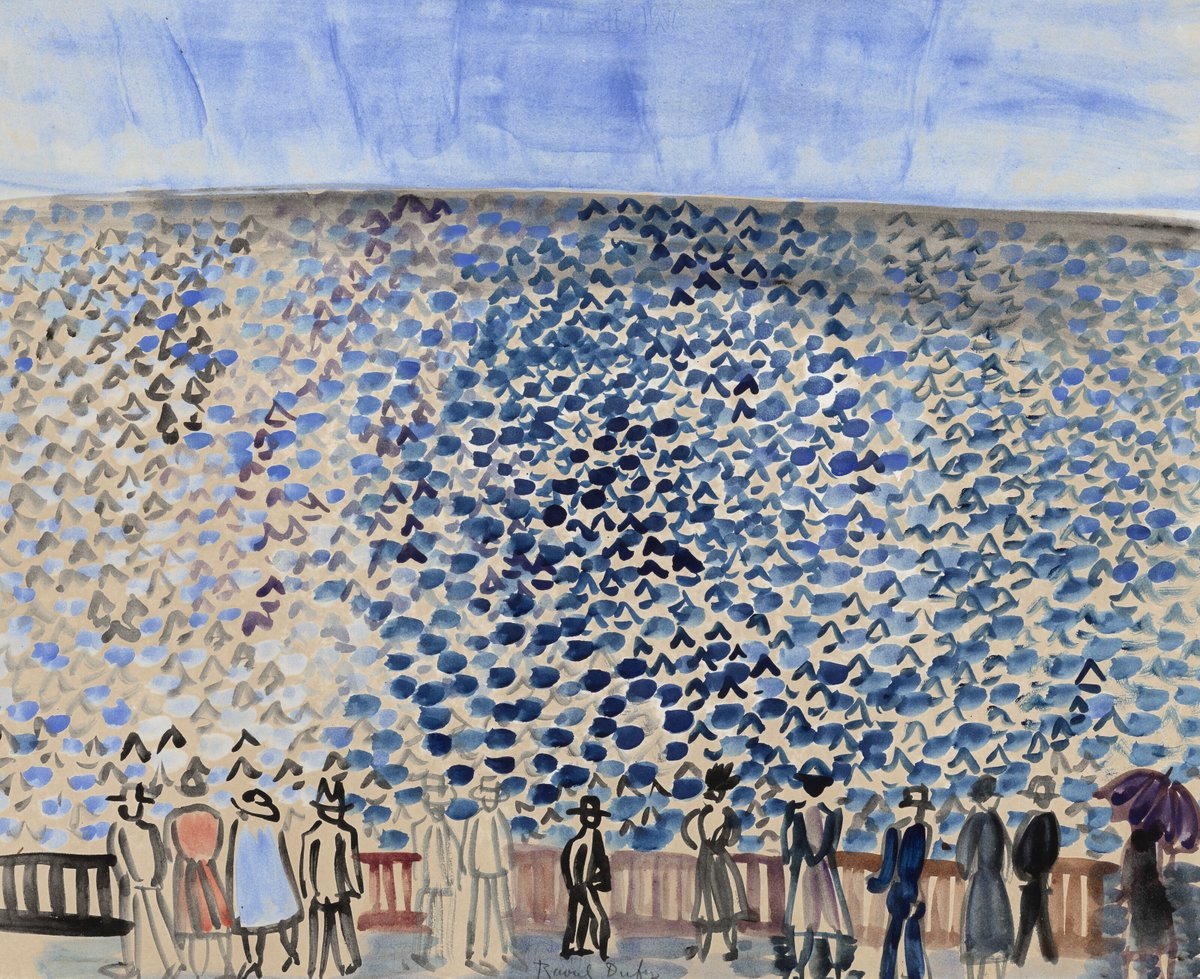 RAOUL DUFY (1877-1953)
Devant la mer, 1923-1924

.