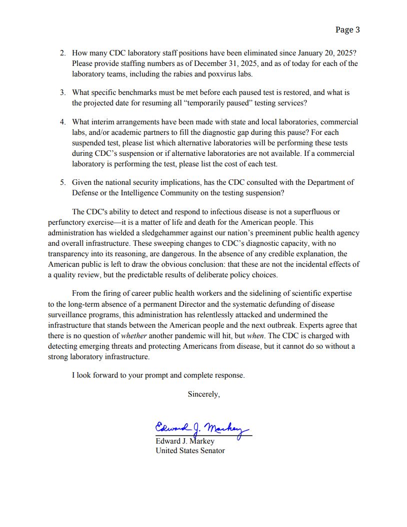 Ed Markey tweet media