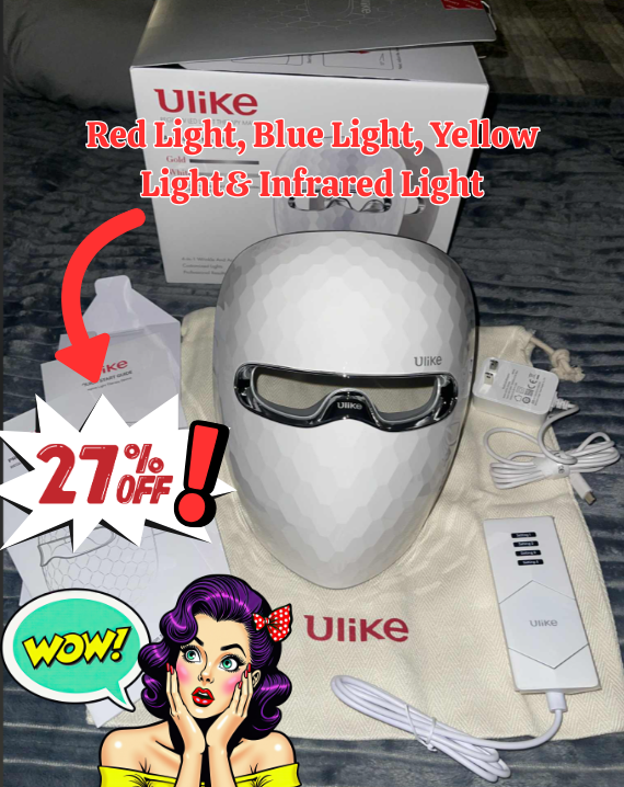 shopwithmemama's tweet image. Limited-Time Deal: Ulike ReGlow LED Face Mask, Red Light Therapy Mask! 27% Off NOW! I have this and LOVE it!!!
Grab it here (affiliate):  amzn.to/42PGhJa #Amazon #amazonfinds #amazondeals #deals #mothersdaydeals #mothersdaygifts #redlighttherapy #ledmask #limiteddrop