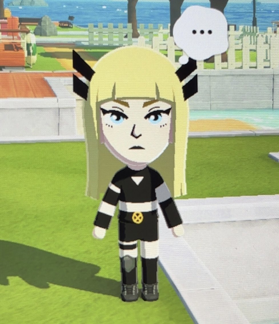 aurawra21's tweet photo. some people were asking for my Magik mii so here's the creature https://t.co/WvKuiwJEKI