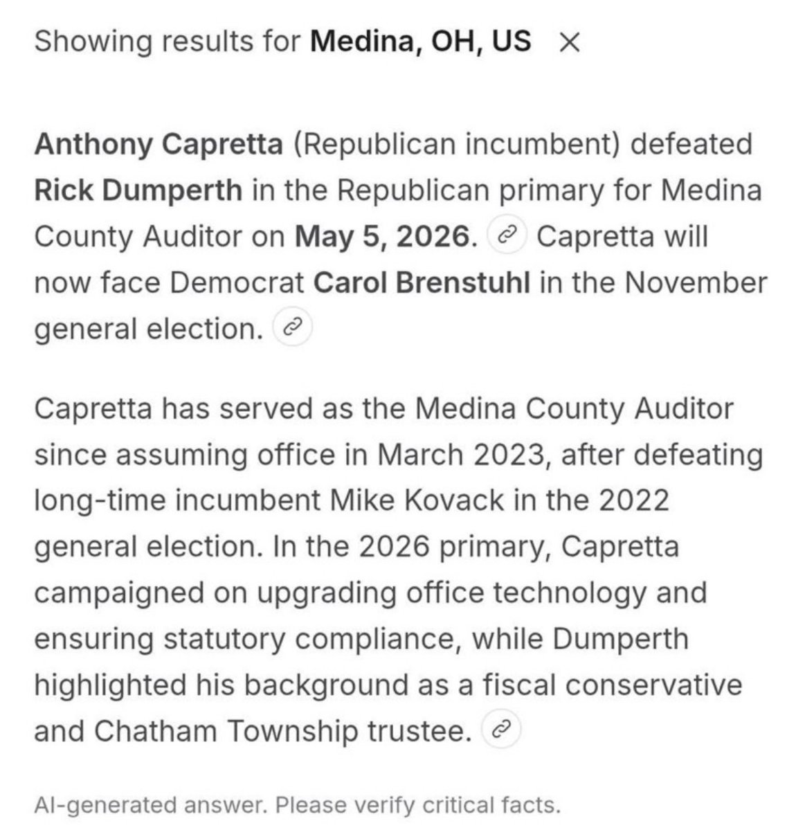 Verify Ohio by Ohio Secretary of State tweet media