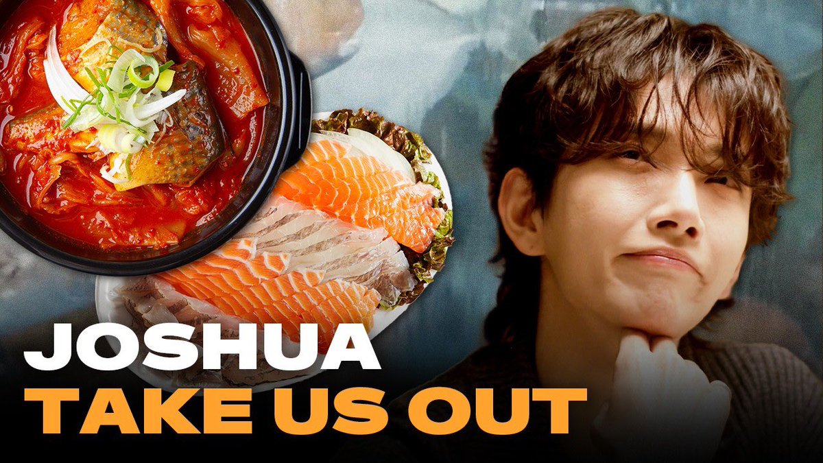 JOSHUA will be featured on Billboard News’ series “Take Us Out” premiering 5/6 12PM EST | 5/7 1AM KST #조슈아 #JOSHUA 

JOSHUA from SEVENTEEN talks solo music, signing with SEVENTEEN over korean seafood

🔗youtube.com/watch?v=K0l3qg…