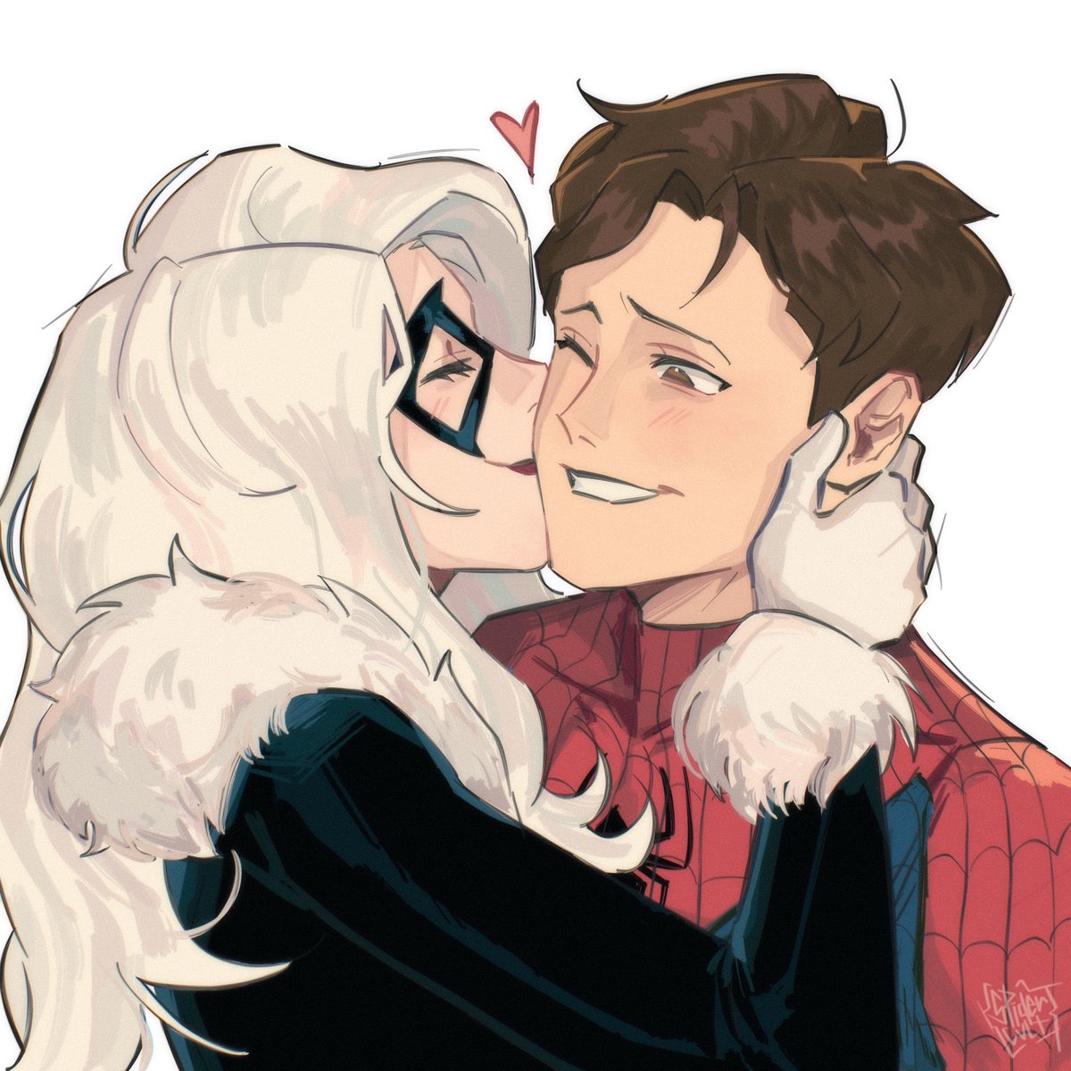 Spider-Man x Black Cat tweet media