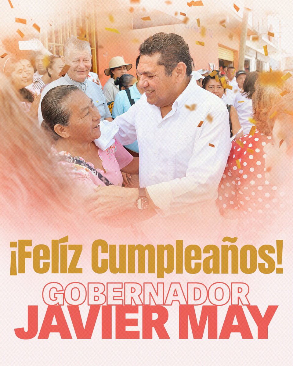 Feliz cumpleaños, líder!! <a href="/TabascoJavier/">JAVIER MAY</a>