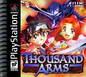 RossMirage's tweet photo. @mahirusoldier Thousand Arms for the PS1? It's Dating Sim mechanics are tied to upgrading weapons and learning new spells and special moves, but it is very unserious about romance. The main character is a womanizer bc it's literally his job. https://t.co/eli569PPpt