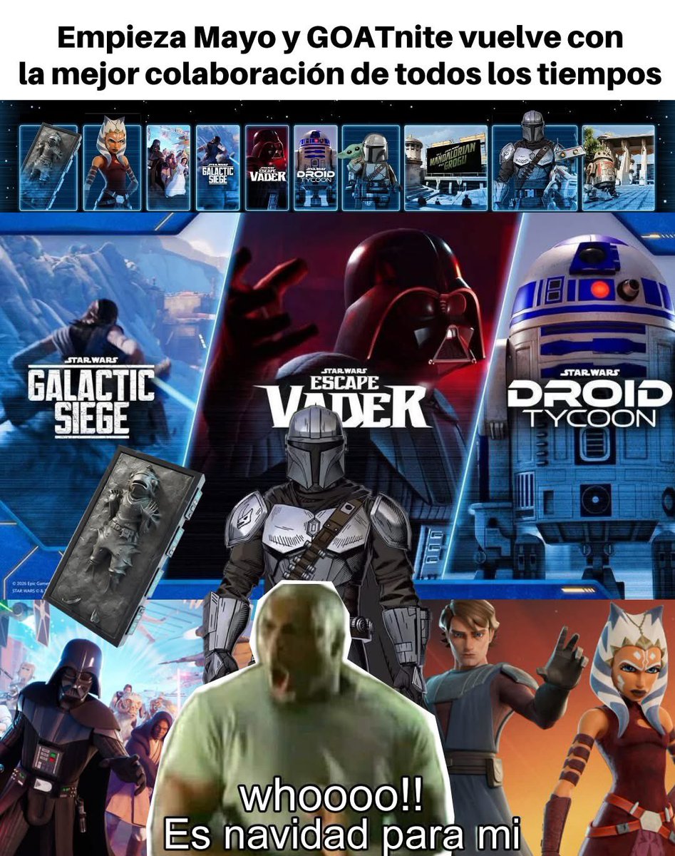 muerteenthule's tweet image. la verdad xd 
#fortnite #starwars