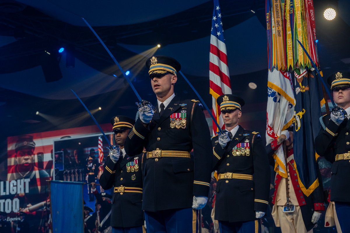 TWILIGHT TATTOO UPDATE!  Due to projected inclement weather, our Twilight Tattoo performance scheduled for tomorrow, May 6, 2026, will move indoors to Conmy Hall on @JBMHH, Virginia. Given the limited seating available indoors all groups of 20 or more have been contacted by a https://t.co/fvcbiYpMNG