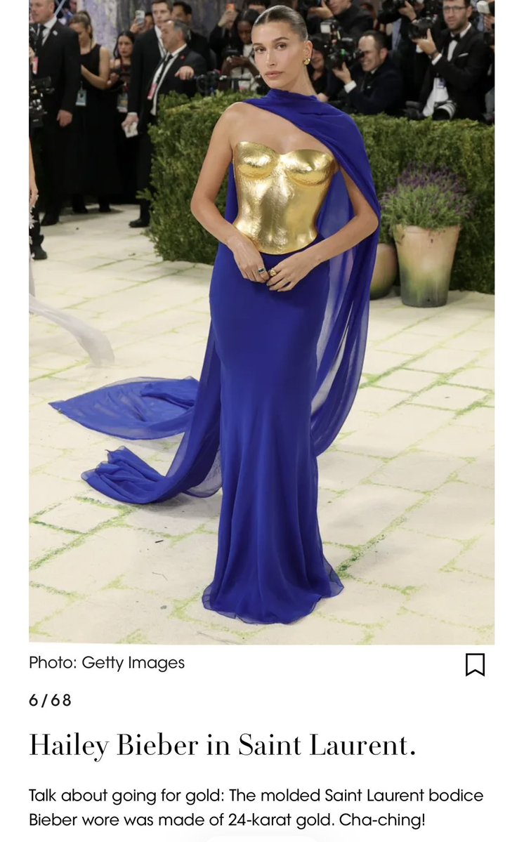 Eu quando sou eleita pela vogue como a 6ª mais bem vestida da noite 💙