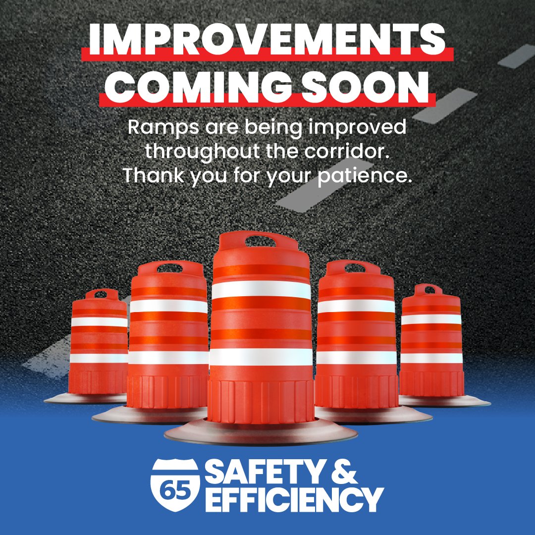 I65SE's tweet photo. Ramps at Keystone Avenue, Washington Street, and Morris/Prospect streets are closed and expected to open this summer.

Crews are reconstructing the ramps and adding new asphalt pavement for a smoother, safer ride. 

Visit https://t.co/bpoy0k96ud to follow our progress. https://t.co/sw4Fty5Vpq