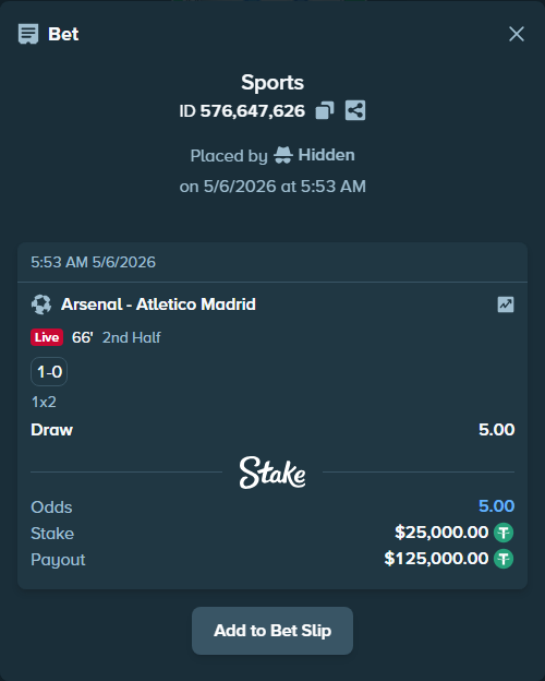 Stake High Roller tweet media