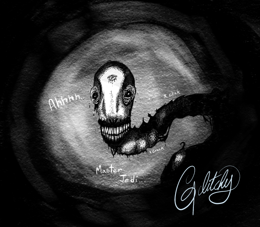 _Glitch_Out_'s tweet photo. Happy May 4th!!!! [bit late] I drew a corrupted kaminoan. Something spooky for a star wars story I'm working on! Hope u guys like it!  

#may4th #starwars #spookyart
#art #analoghorror #art #spooky #drawingㅤㅤㅤㅤ https://t.co/JMkDdAoSWt