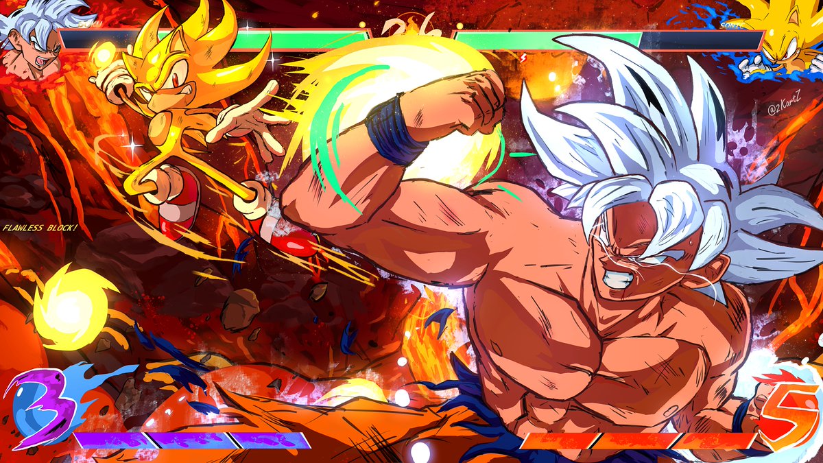 Goku Vs. Sonic