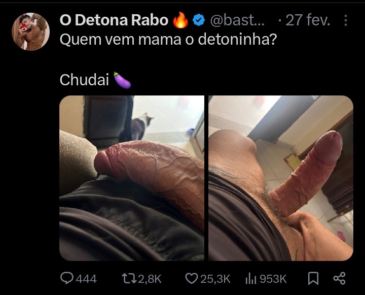 filecombatata's tweet photo. @fafavi_ Gozando com o pau do @bastosdot  ? https://t.co/g4qIhNYTai