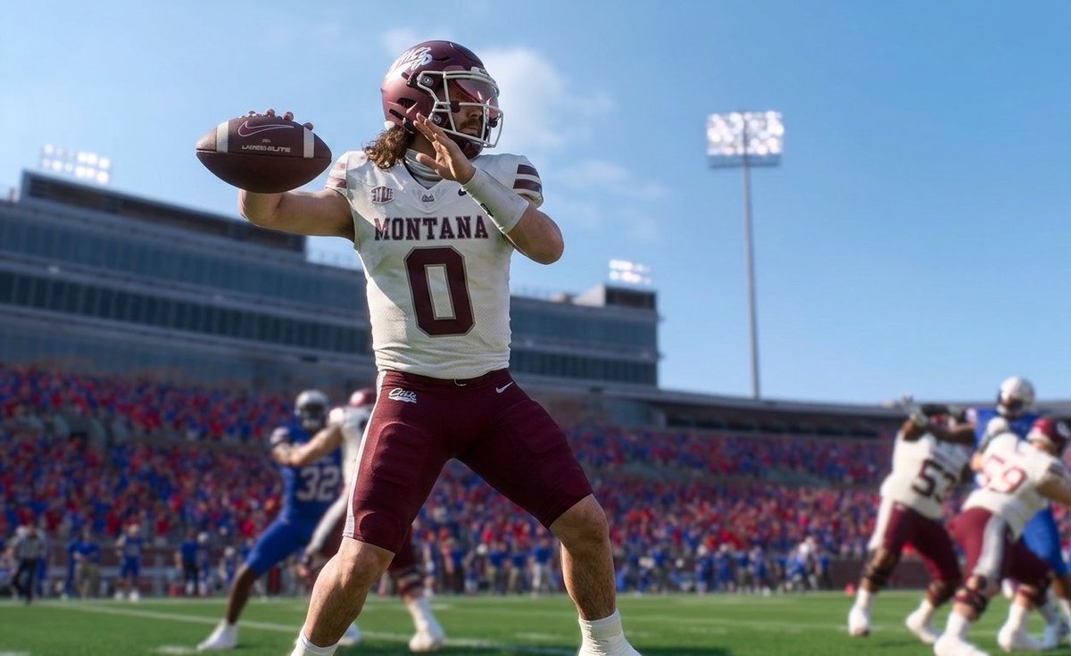 RobinBanks666's tweet photo. “Bro I am never playing with a FBS team again now that we have all these FCS teams lmao”

@EASPORTSCollege @CFBDirect @MontanaGrizFB 

#GoGriz #EACFB27 #CFB27 https://t.co/jqMPdrIqUb