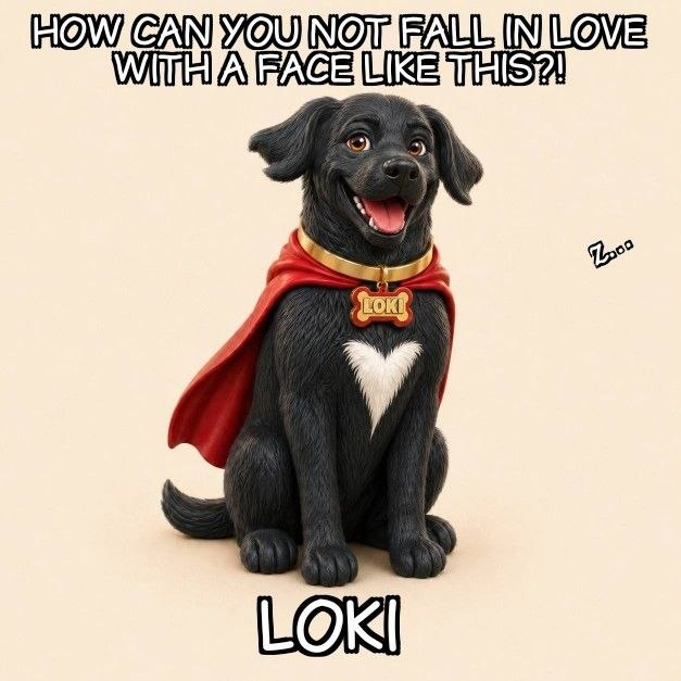 Another fan art from user Z on telegram. 
Don't be shy everyone, get your Loki art out. Never know when there is a secret giveaway 😉