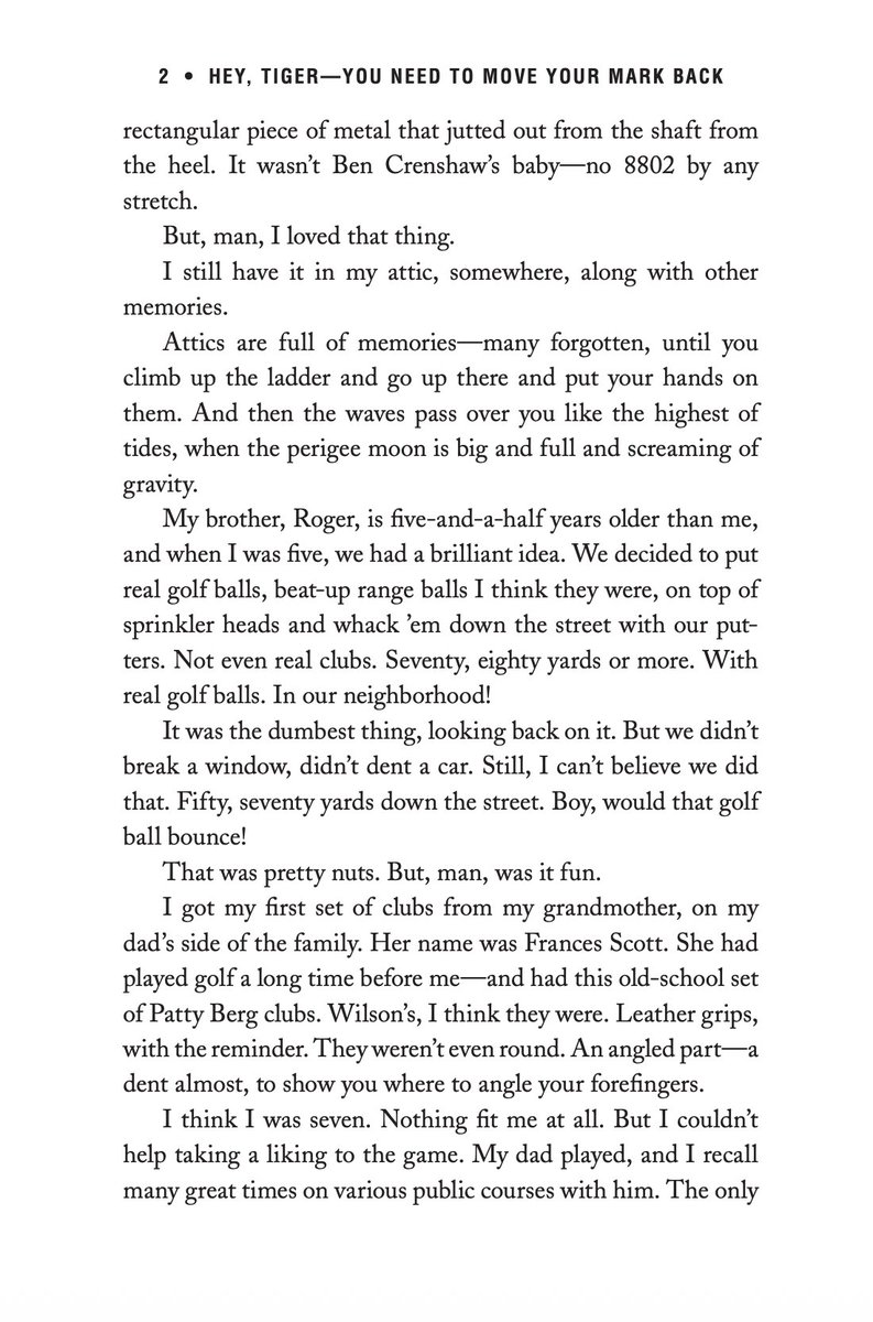 movethatback's tweet photo. For those just joining, to commemorate the 30th anniversary of the 1996 U.S. Amateur, we will be putting out the entirety of "Hey, Tiger - You Need To Move Your Mark Back" from now through the summer.
Enjoy #heytigerbook https://t.co/9pSrJjytlX