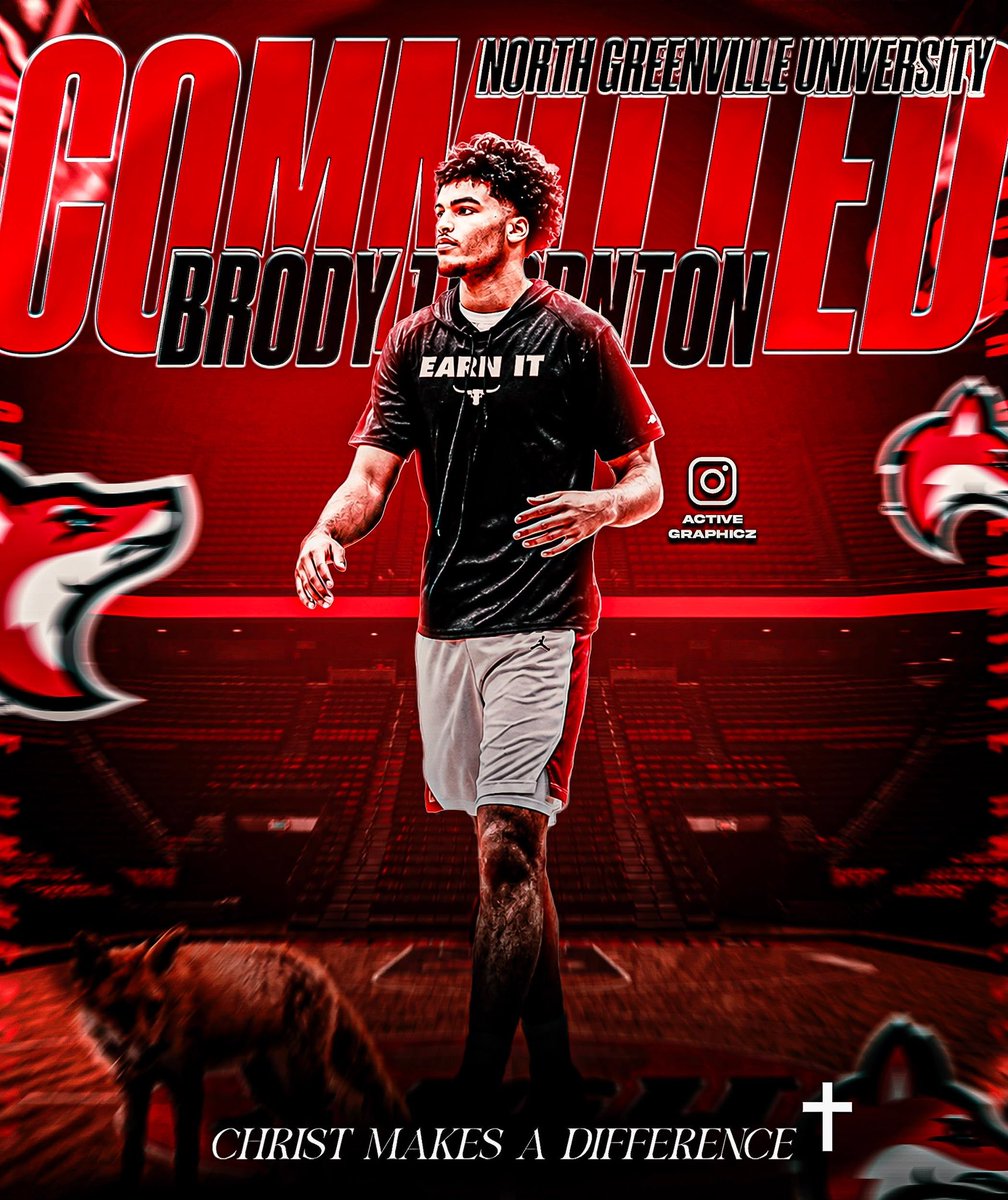BrodyThornton08's tweet photo. God made a way, and I’m thankful for every person who helped me get here. Excited to announce my commitment to North Greenville University! #AGTG
@NGUMBB @Coach_Jthornton @HoopsRanch @CoozElite3 https://t.co/ZK5EHQuH2m