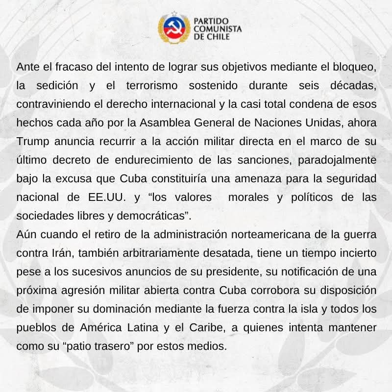 Red Continental Solidaridad con Cuba tweet media