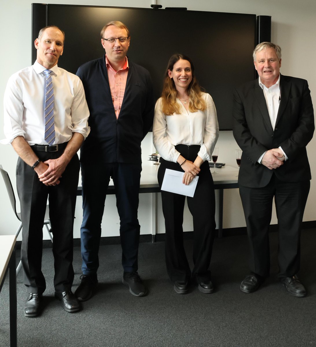 GroupLese's tweet photo. Congratulations to Evgenia on nailing her PhD defense and pushing the frontiers of our understanding of Mo MXenes: thanks to her work, their potential in catalytic applications has gotten a serious boost! https://t.co/eZqqBJG4De