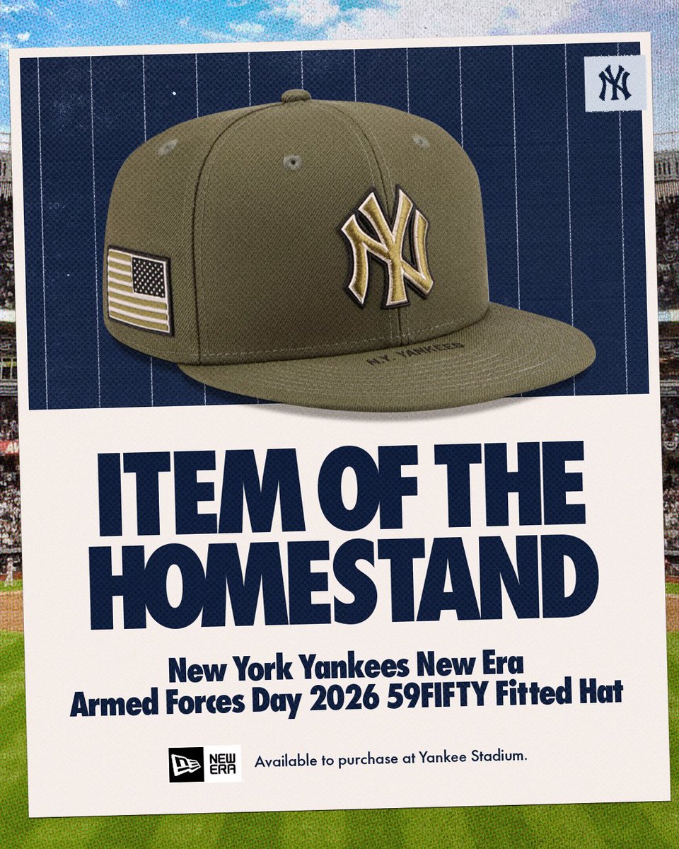 Gear up with our @NewEraCap Item of the Homestand in anticipation