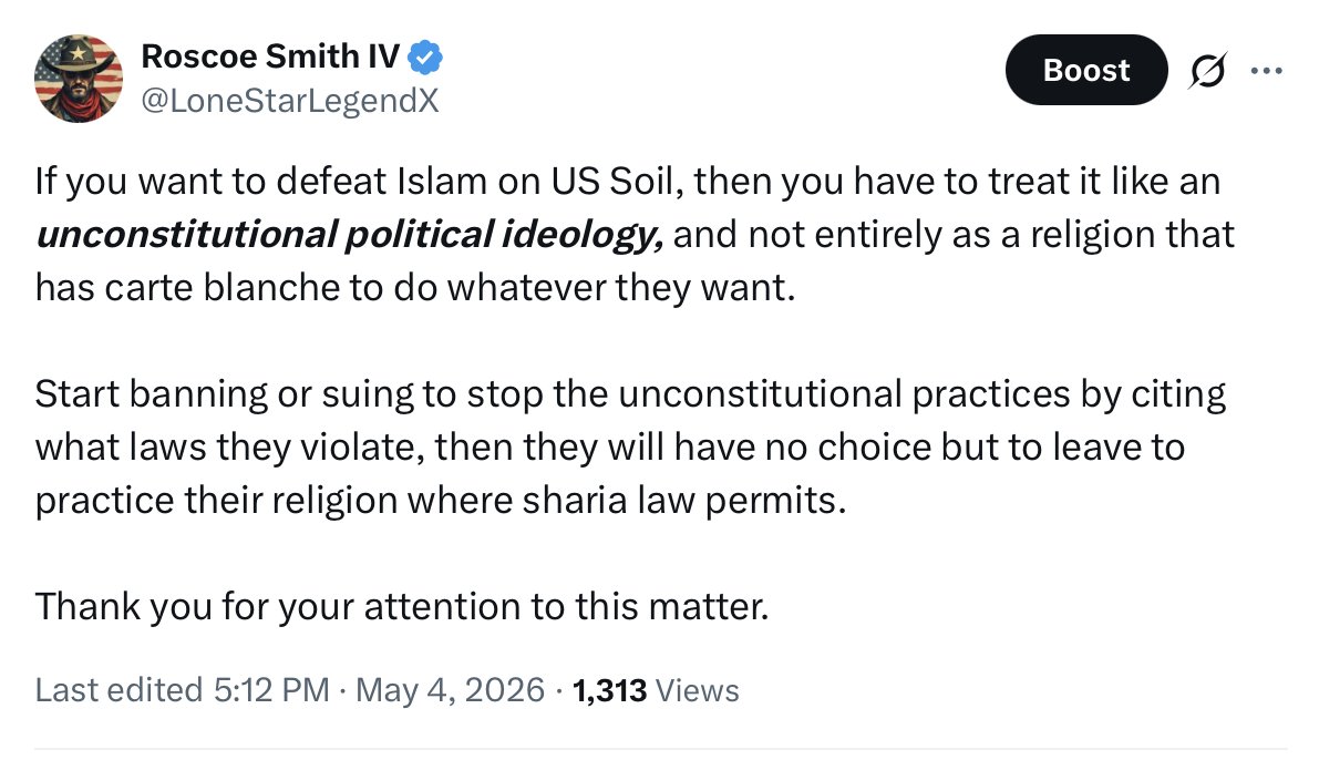 Roscoe Smith IV tweet media