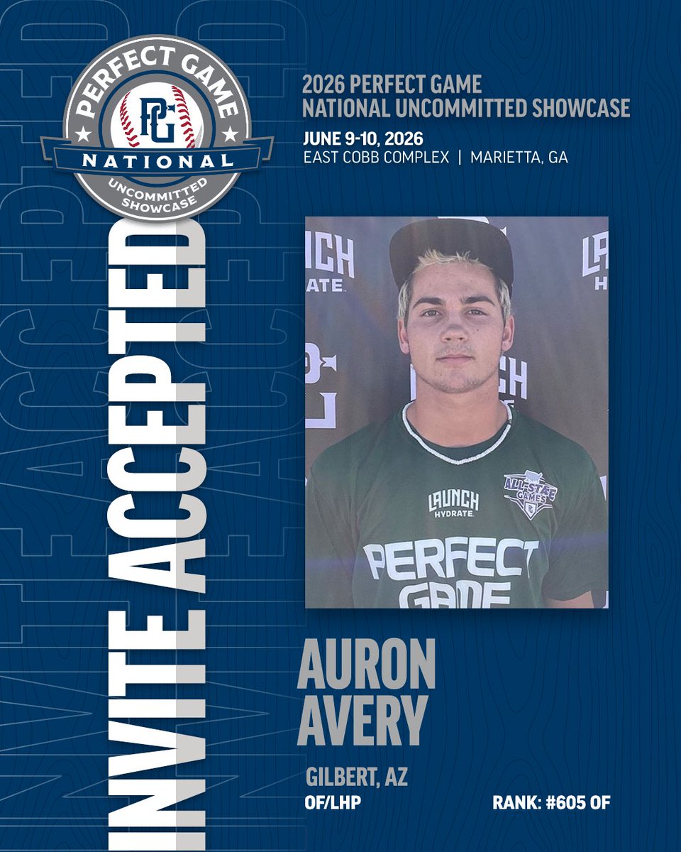 PG_FourCorners's tweet photo. 🚨INVITE ACCEPTED🚨

@AuronAvery is heading to the 2026 National Uncommitted Showcase ‼️ https://t.co/rlHzheNaSJ