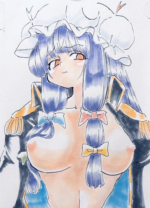 再掲。秘封パチュリー。

いつか描き直したいですね 