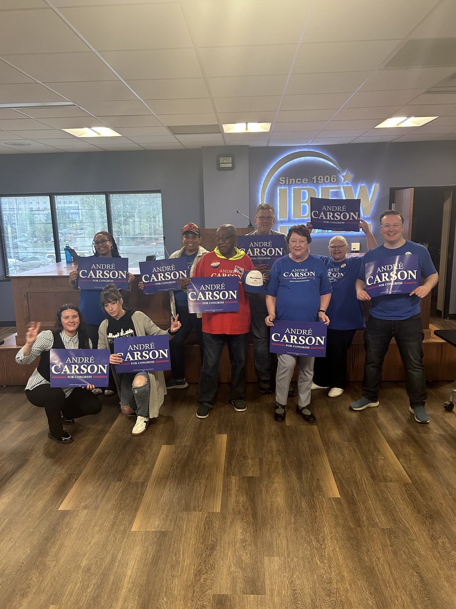 Andre4Congress's tweet photo. Thank you to just some of the incredible #TeamCarson volunteers who have been getting out the vote all day! Just 2 hours left—get to the polls by 6pm to make your voice heard! https://t.co/j4fbr6dY0Q