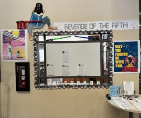 FC_Library's tweet photo. "Use the Force."

"Where?"

"Everywhere."

"Start on the Library's first floor by the Copy Room."

"I shall, the Force, use." https://t.co/6uM3cLfh8h