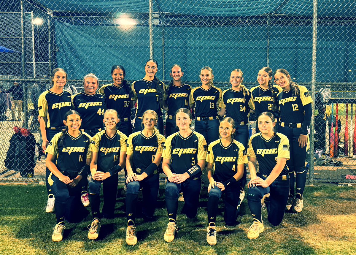 KallieShireman's tweet photo. Highlights from this weekend at top gun! #epic #leadoff #lefty #utility #catcher @epicnational14u @extrainningsoftball @sports_recruits https://t.co/TuxFfiyOfS