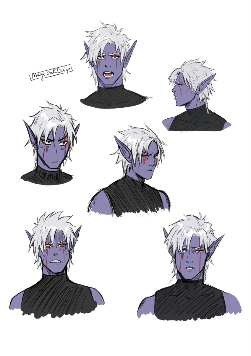 MagicOakDesign's tweet image. Another OC. Loves to fight, always ready to throw down!

#dnd #dungeonsanddragons #art