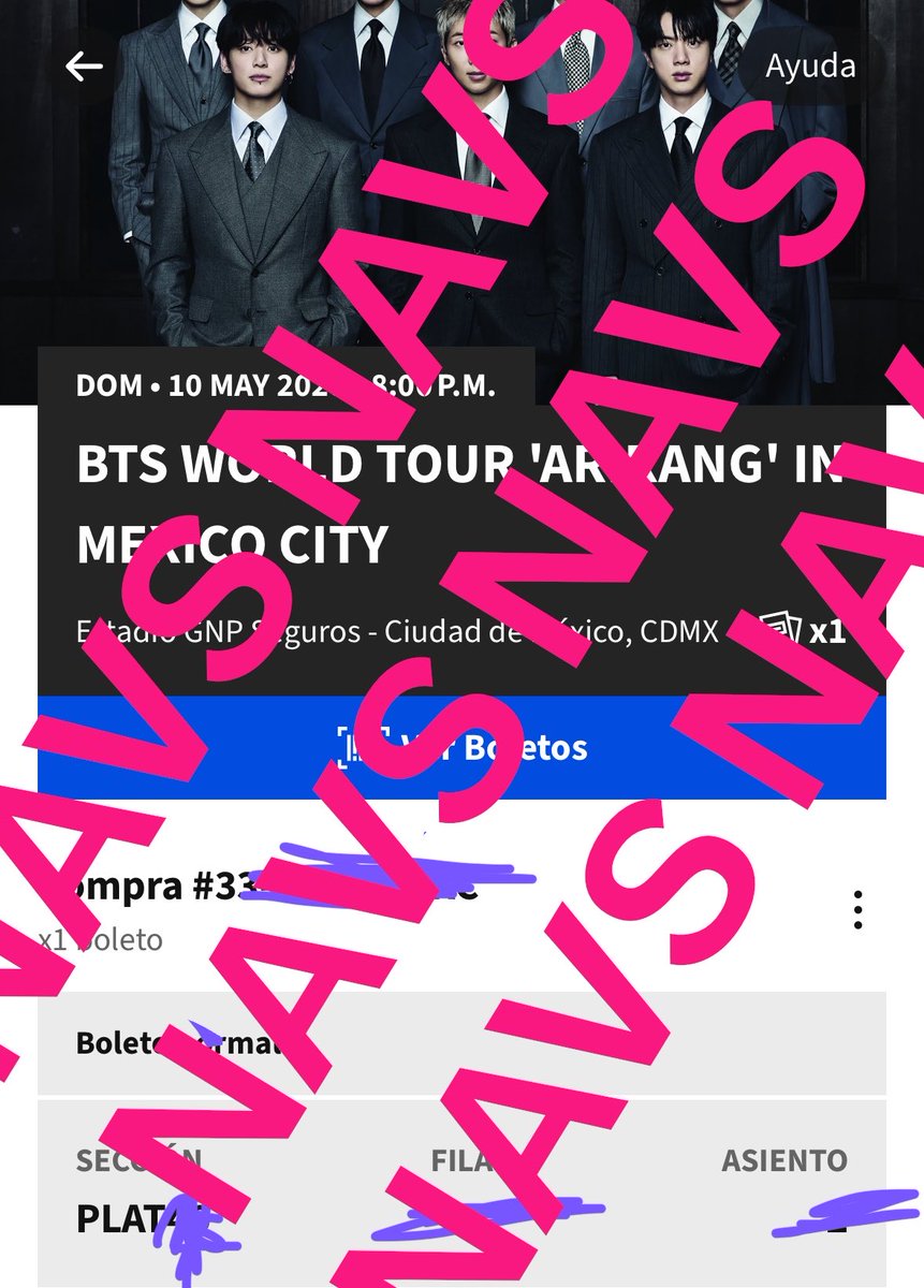 NAVS // VERÁ A BTS EN MÉXICO tweet media