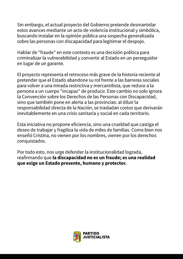 Partido Justicialista tweet media