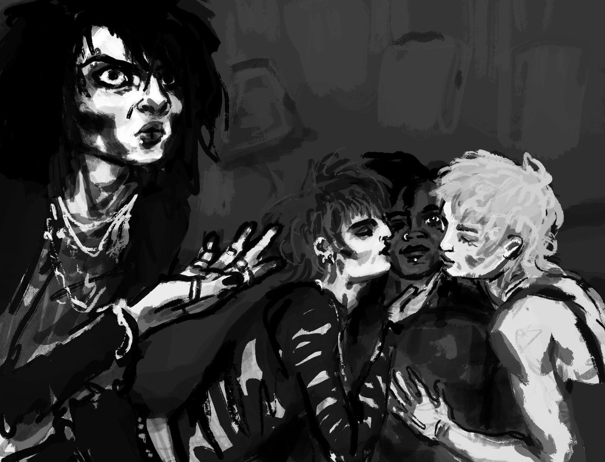 spiraledeyes's tweet photo. i cant draw their og versions anymore this is so fun https://t.co/l08FsFVaeC