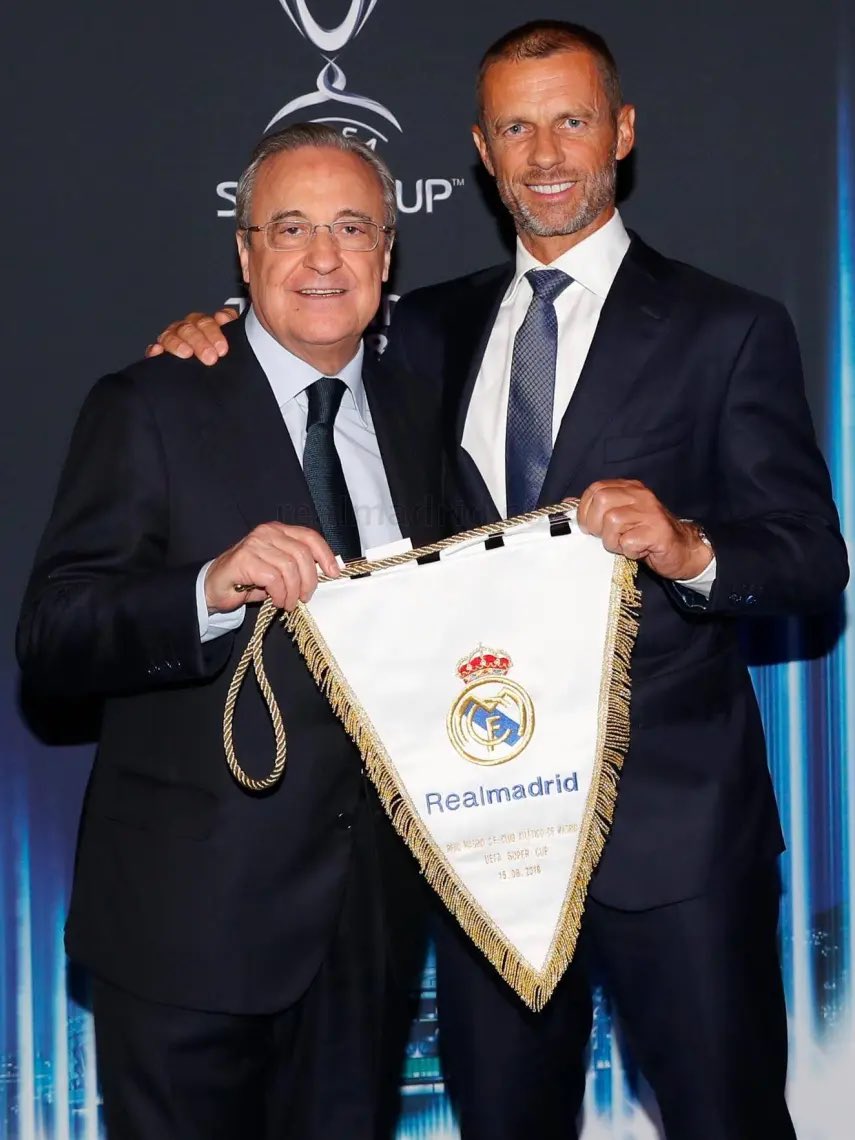 SergioCrespoRo2's tweet photo. @Zona_Blaugrana Mientras el amiguito de Florentino siga de presidente de la UEFA jamás volveremos a ganar una copa de Europa, cada año el robo es más y más descarado, y al final siempre quedan retratados con su doble rasero siempre en contra del Barça https://t.co/Bos5u8UQrW