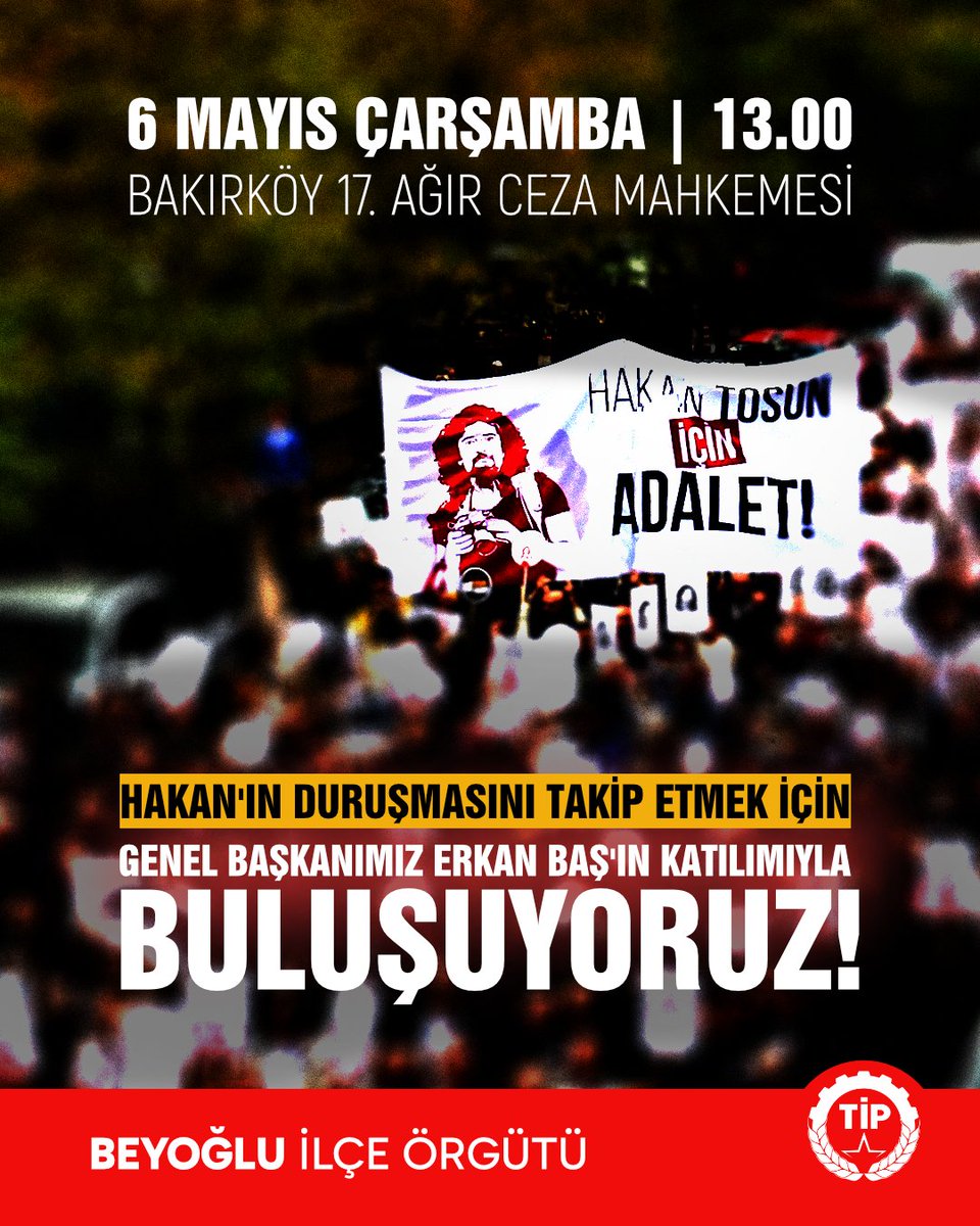 Türkiye İşçi Partisi - Beyoğlu tweet media