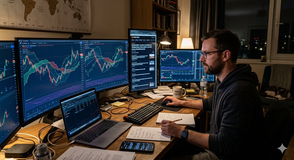 freedombeingg's tweet image. Trading is 10% strategy, 90% waiting for the strategy to appear. #trader #xau