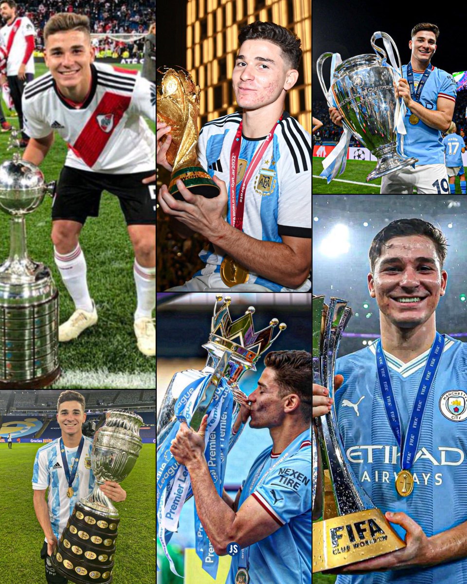 Perla_Londres's tweet photo. 🏆❌ Julián Álvarez cierra su segunda temporada al hilo sin títulos

👉 Son las únicas dos temporadas sin títulos desde su debut

No ganó nada desde su llegada al Atlético Madrid ⛔️ https://t.co/NTaL0chgU7