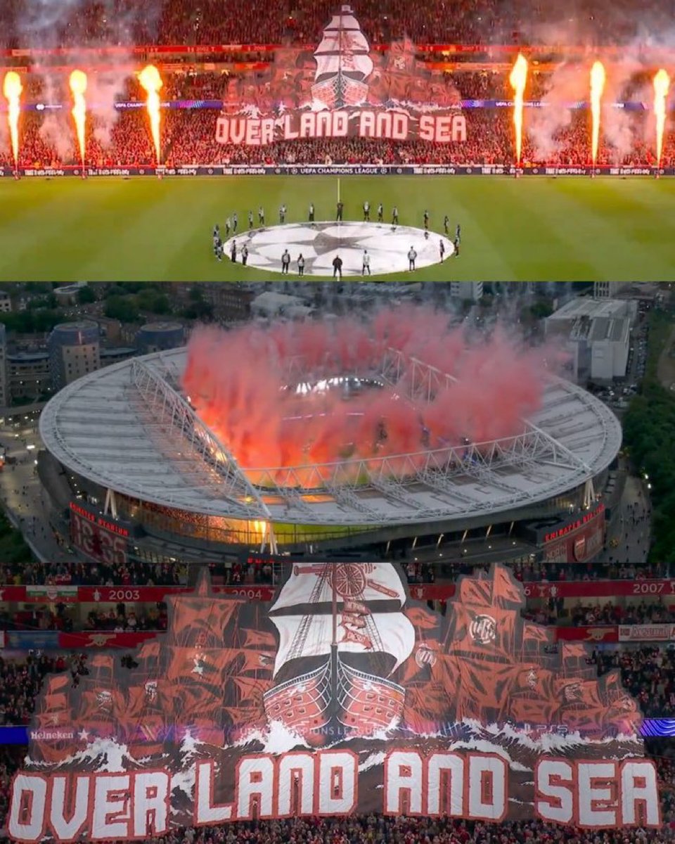 DTalkingArsenal's tweet image. THE ARSENAL ❤️‍🔥 #AFC #ARSATM #UCL