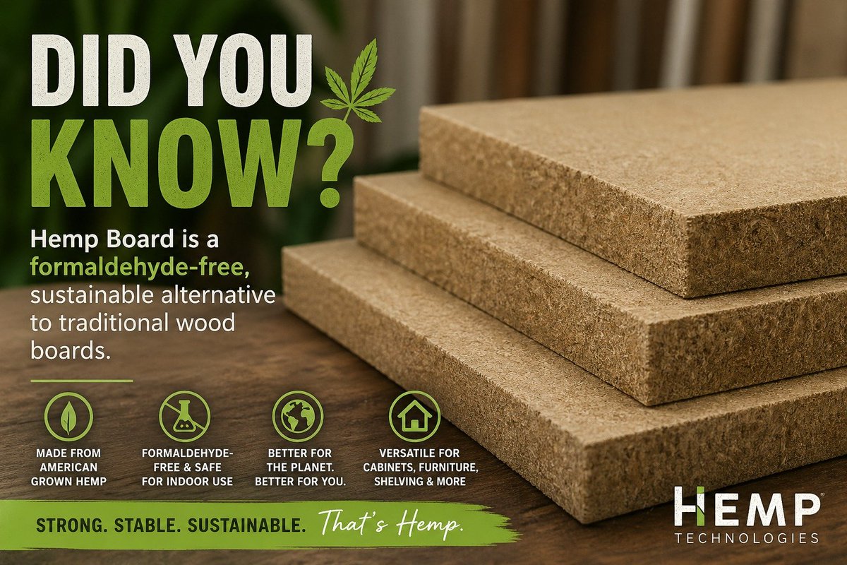 Available here:
hemptechglobal.com/hemp-board