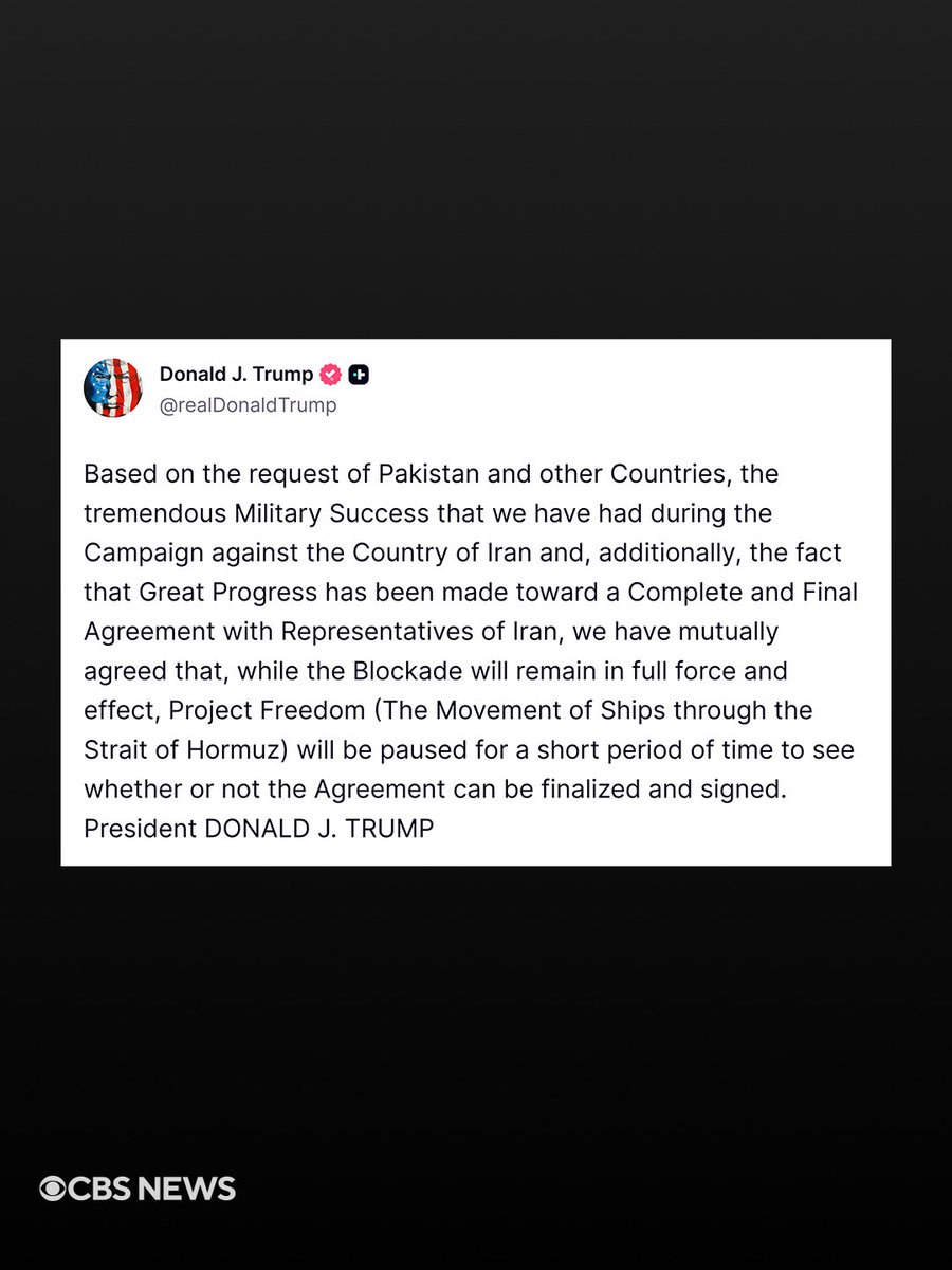 CBS News tweet media