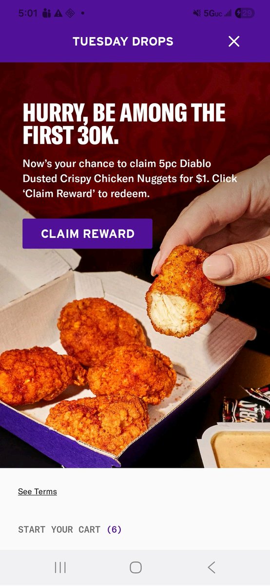 JonHulett's tweet photo. @tacobell We miss out because your shite programmers do crap like in my reply! https://t.co/XaDhDoPO1R