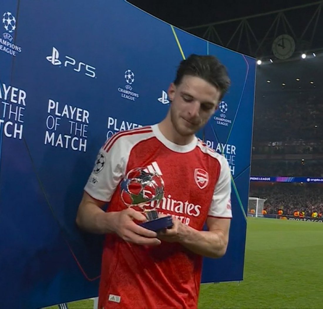 HassanGooner10's tweet photo. ديكلان رايس افضل لاعب في مباراة ارسنال ضد اتليتكو مدريد 

الافضل في العالم - لا يخذلك في المباريات الكبيرة 

البالندوري https://t.co/9DHgaMQLff